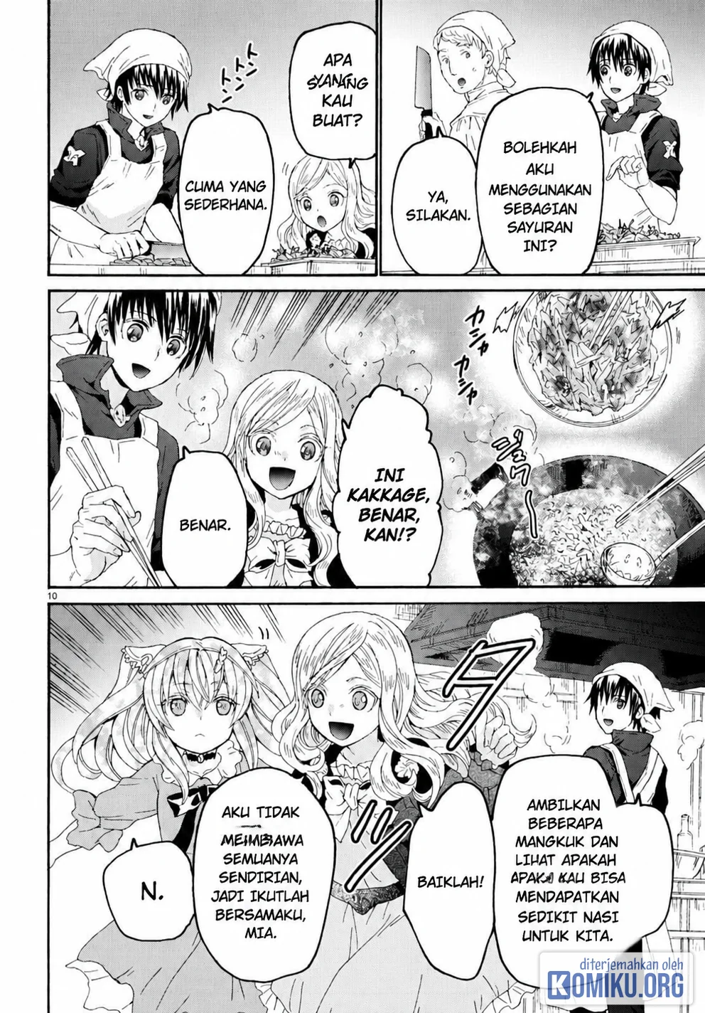 Death March kara Hajimaru Isekai Kyousoukyoku Chapter 98 Gambar 10