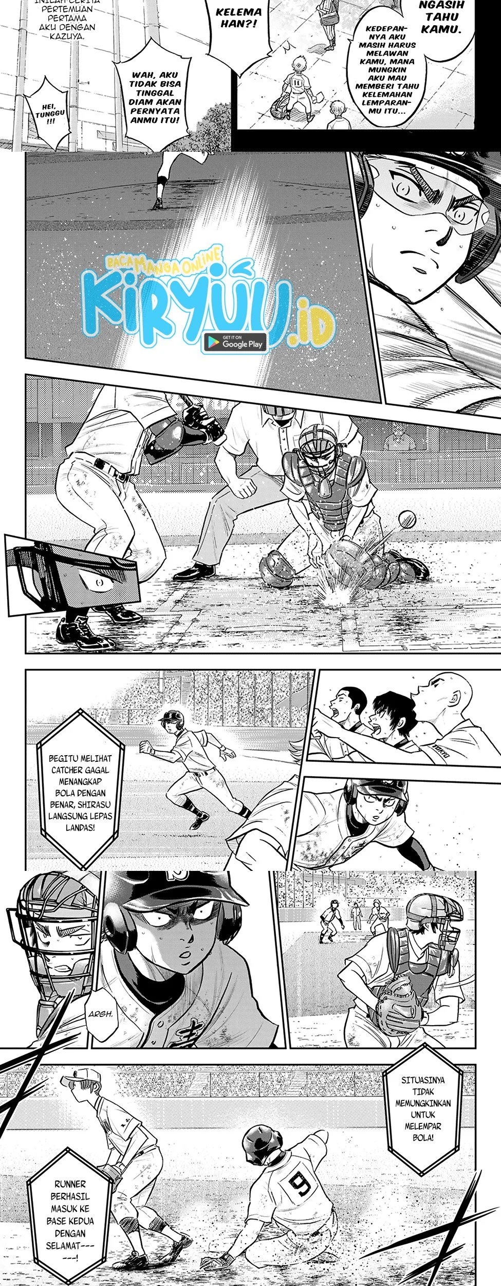 Diamond no Ace Act 2 Chapter 281 Gambar 10