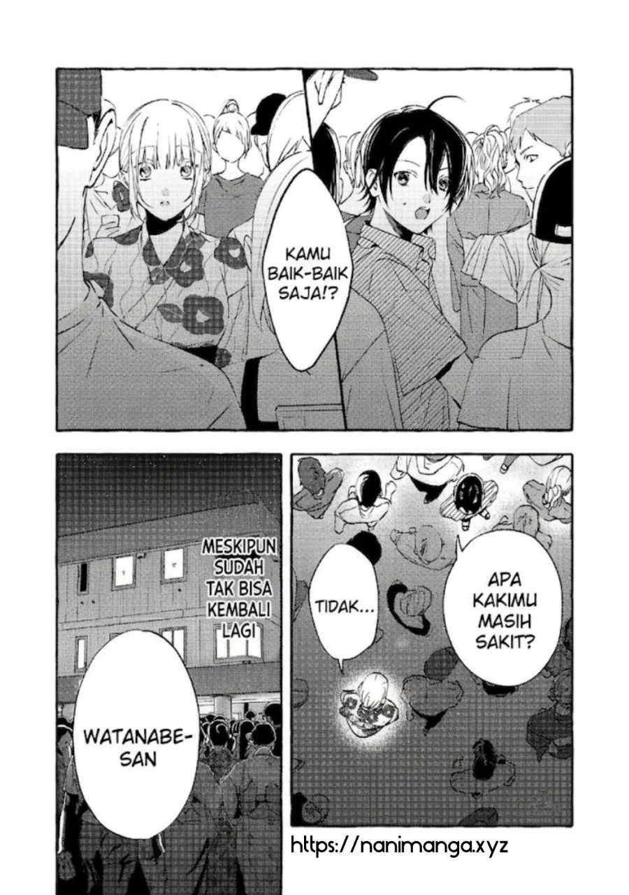 Gakuen no Madonna no Watanabe san ga, Naze ka Maishu Yotei wo Kitekuru Chapter 10.2 Gambar 9