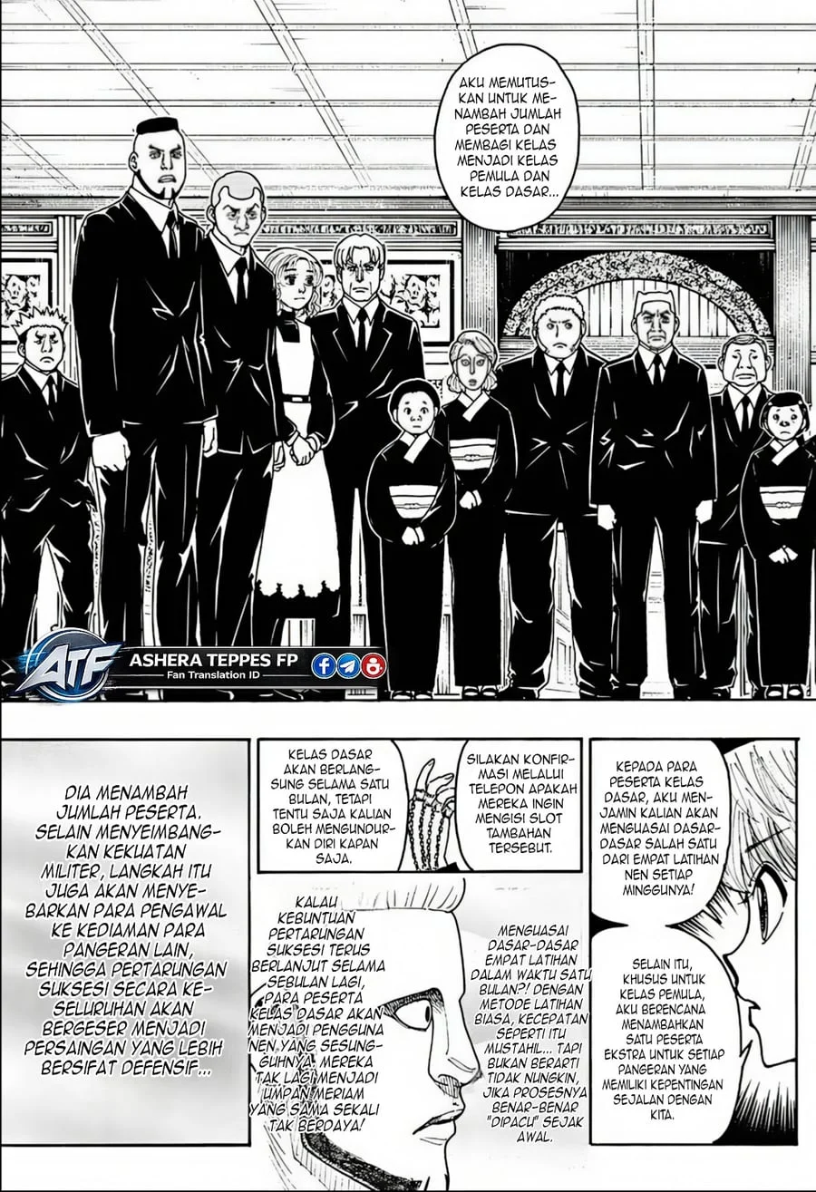 Hunter x Hunter Chapter 411 Gambar 10