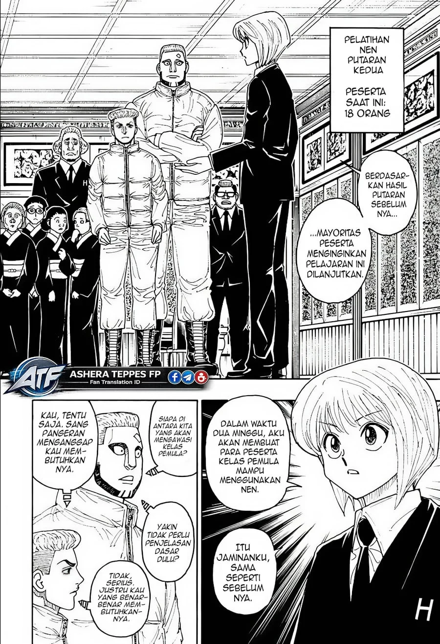 Hunter x Hunter Chapter 411 Gambar 9