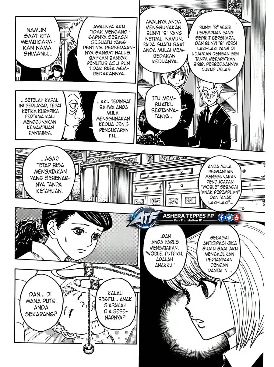 Hunter x Hunter Chapter 412 Gambar 10