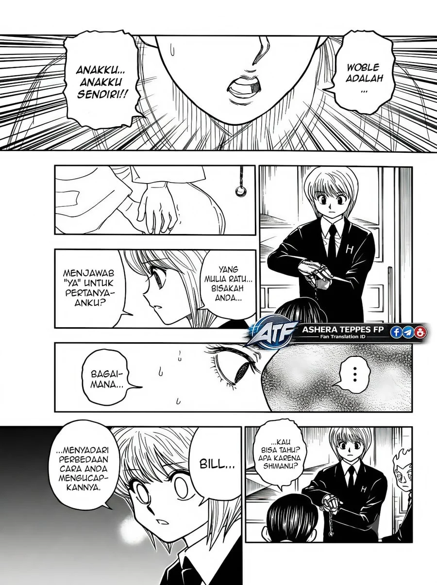 Hunter x Hunter Chapter 412 Gambar 9