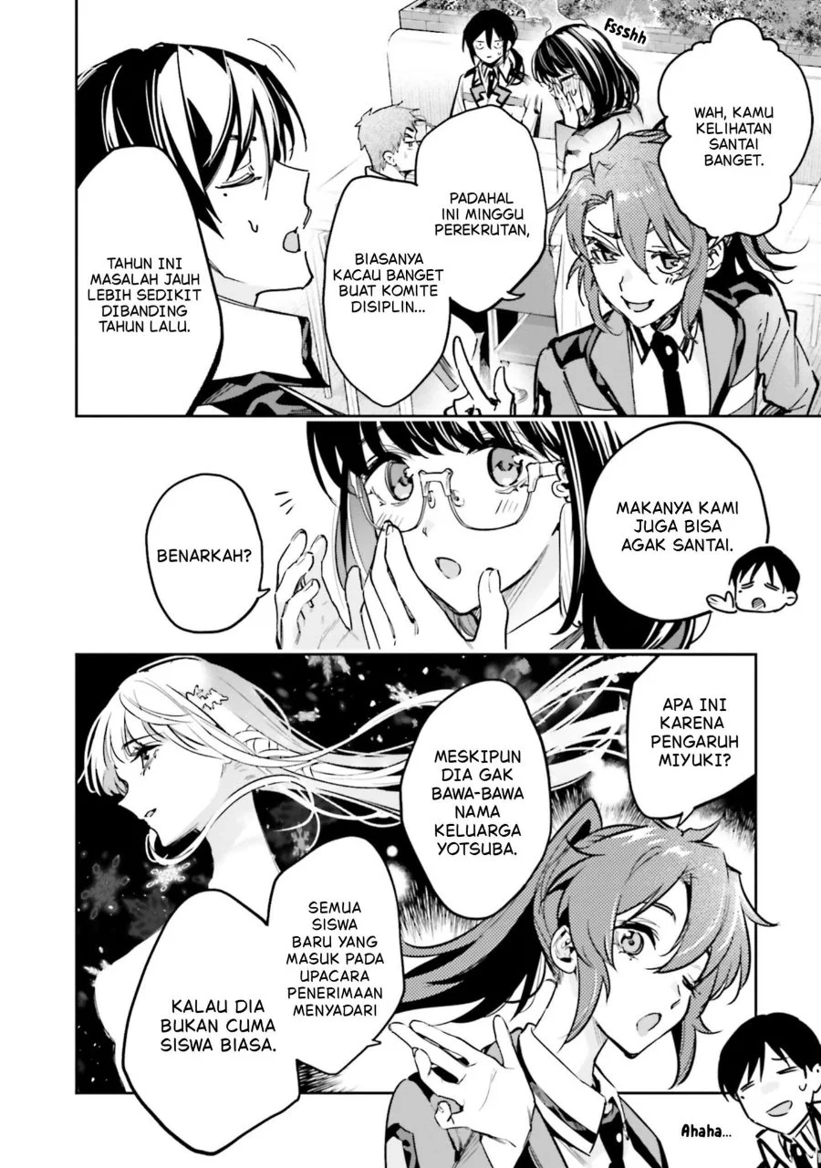 Mahouka Koukou no Rettousei Douran no Joshou-hen Chapter 24 Gambar 10
