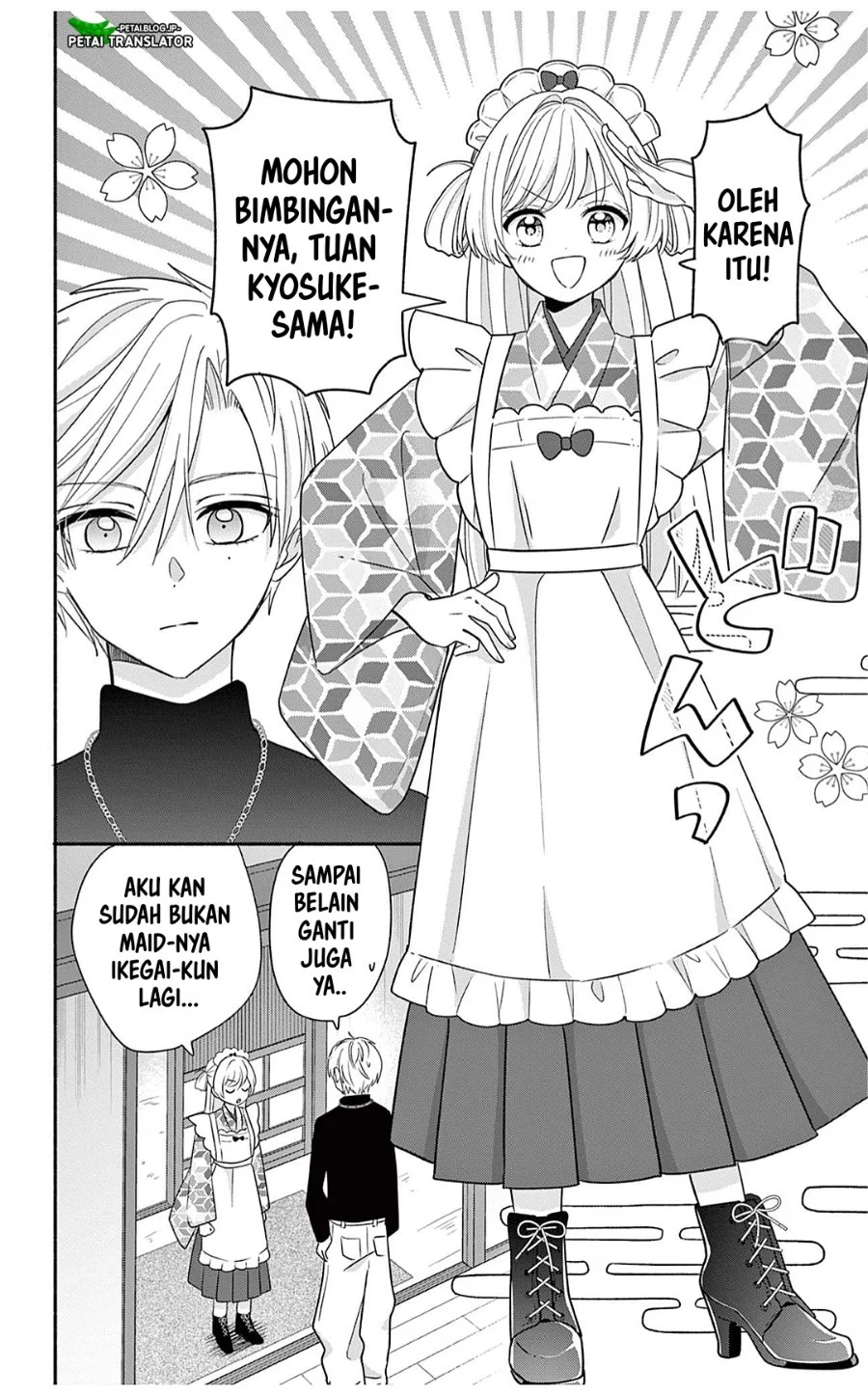 Maid wa Koisuru Hachiya-kun Chapter 27.1 Gambar 10