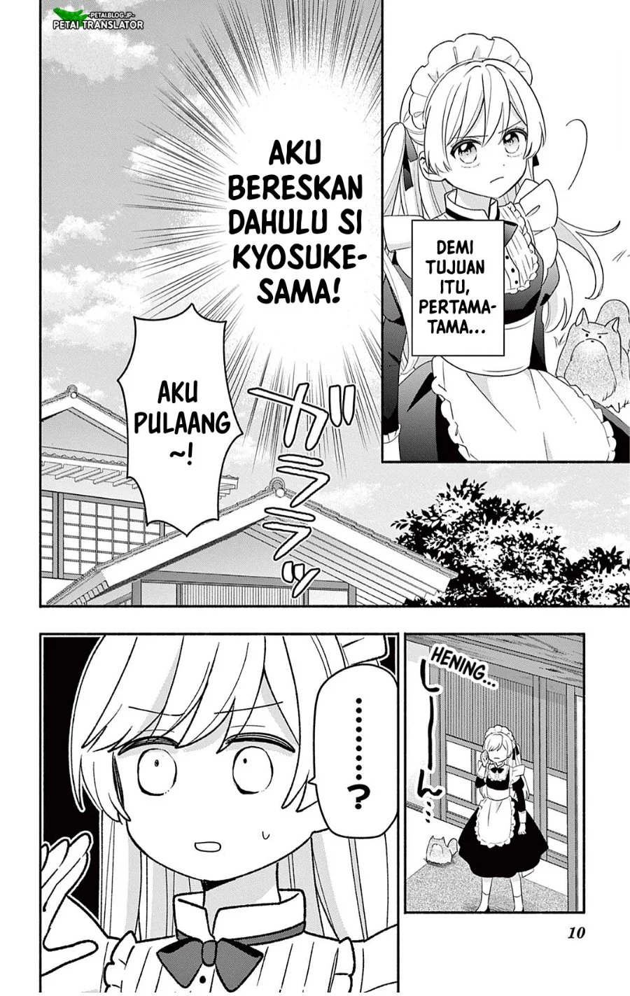 Maid wa Koisuru Hachiya-kun Chapter 28.1 Gambar 10