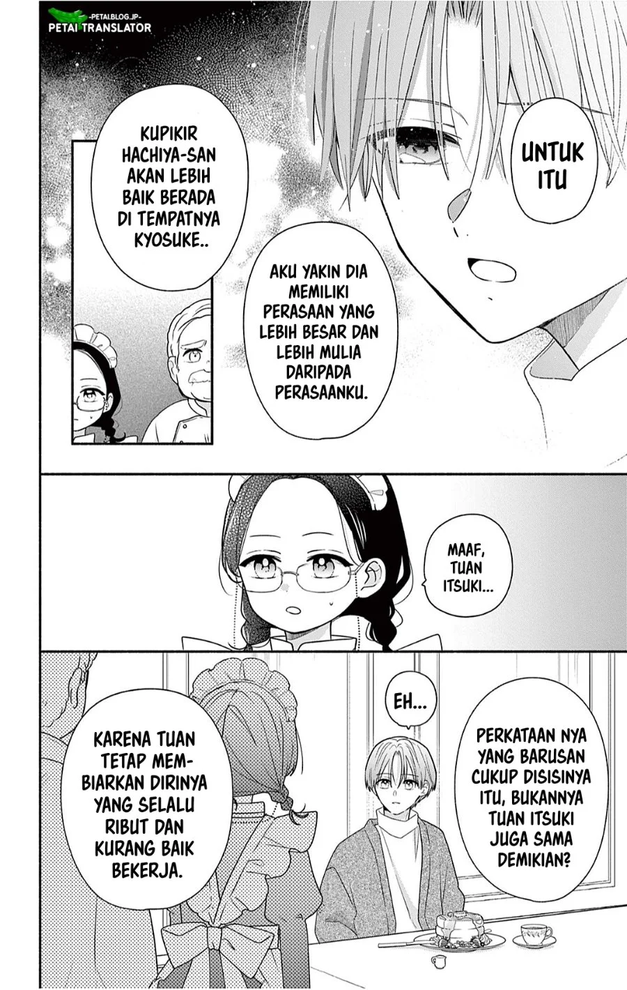 Maid wa Koisuru Hachiya-kun Chapter 28.2 halaman 11
