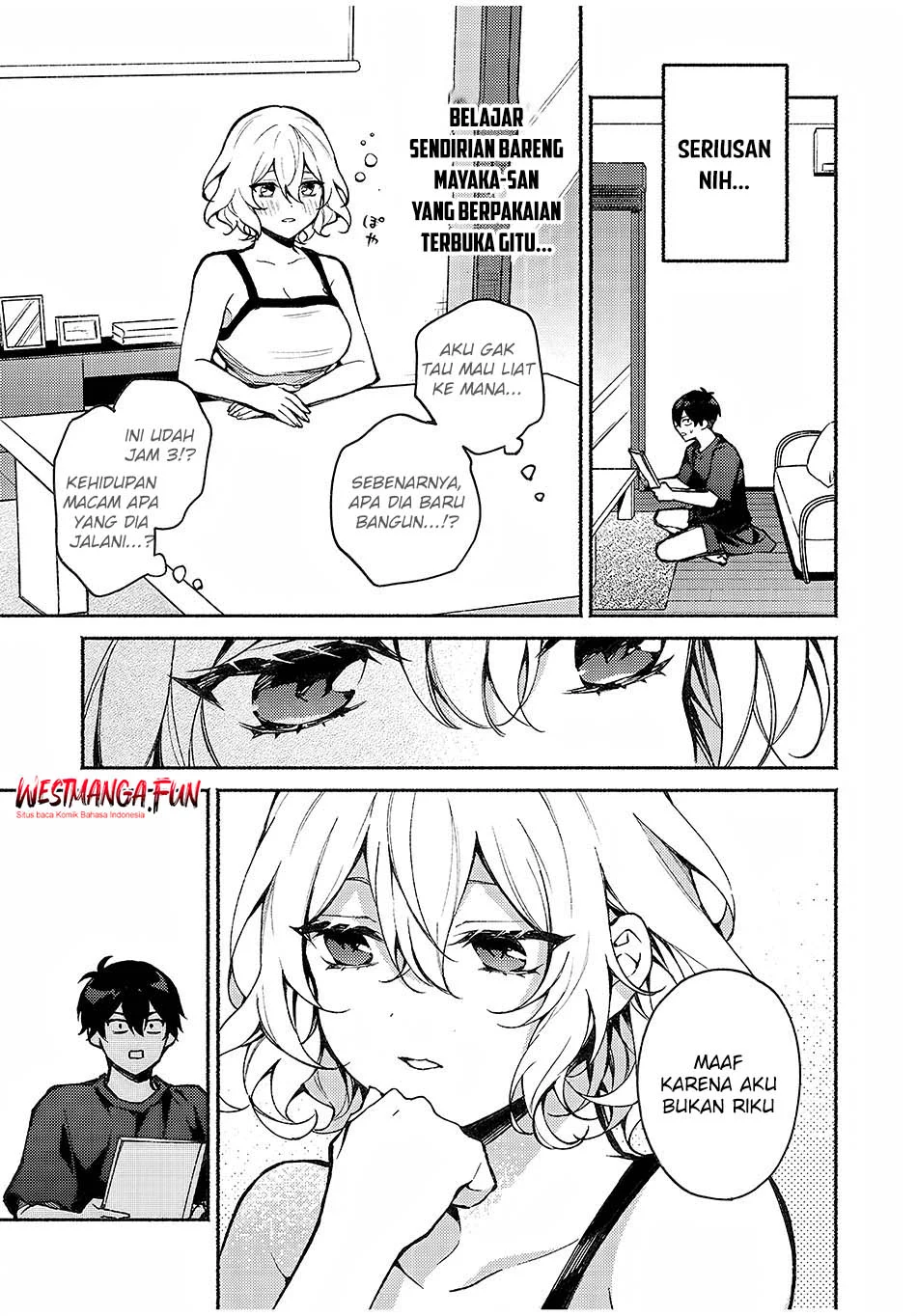 Mayaka-neesan wa Uso ga Tsukenai Chapter 5 Gambar 9