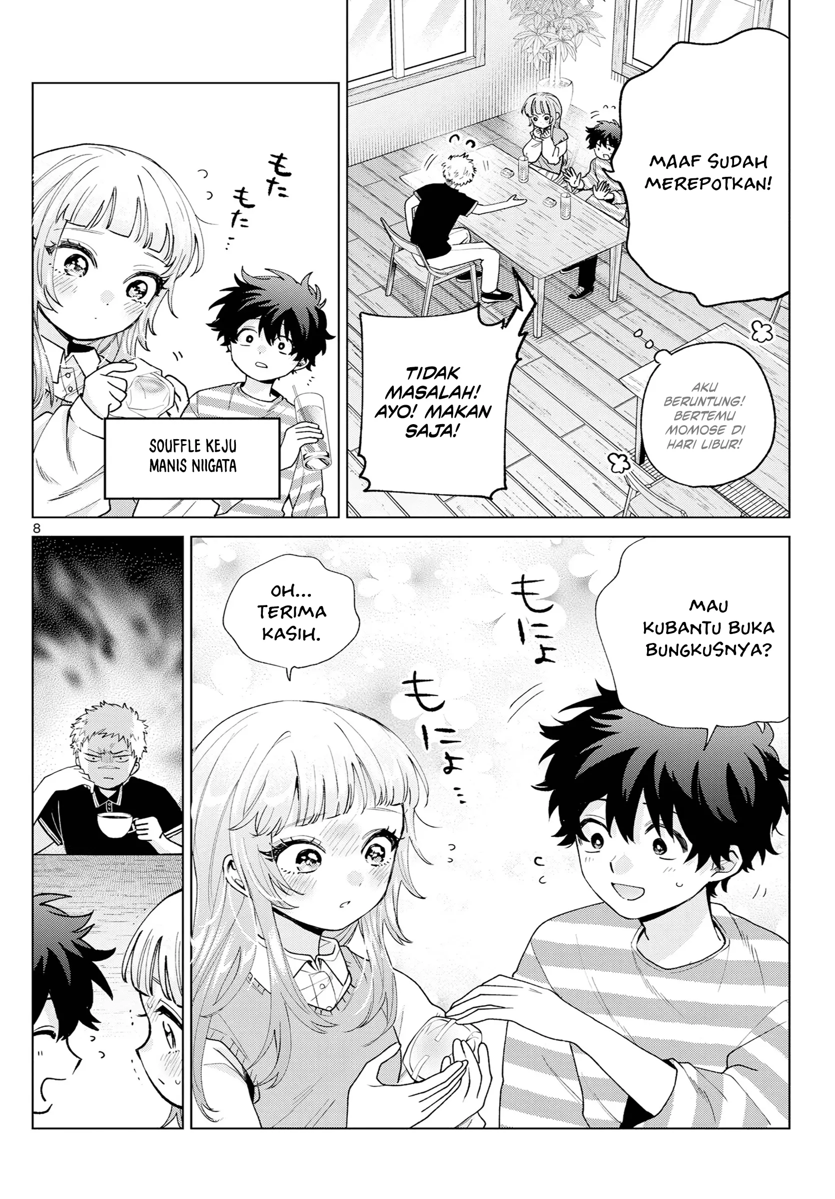 Momose Akira no Hatsukoi Hatan-chuu. Chapter 62 Gambar 9