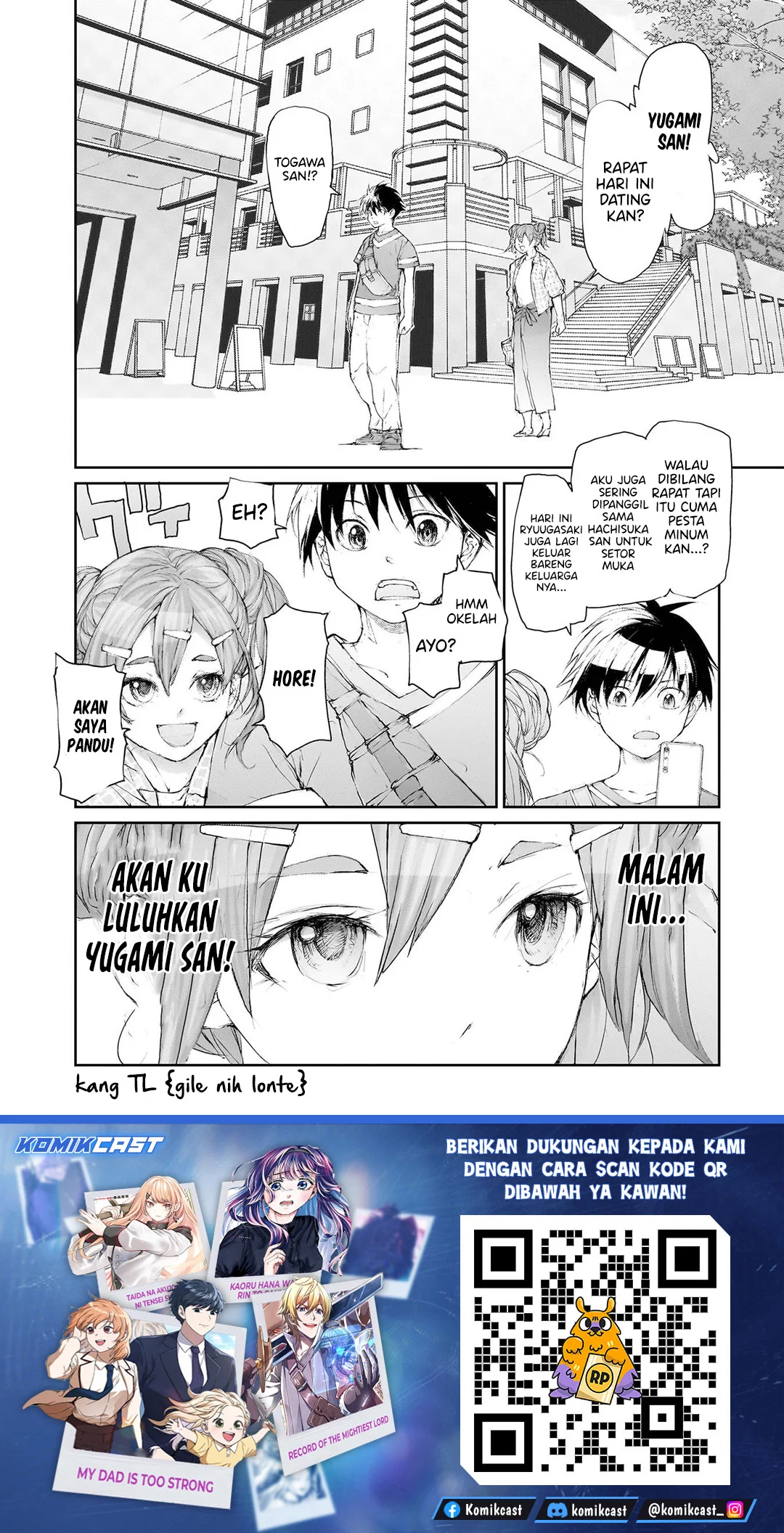 Mukasete! Ryugasaki-san Chapter 133 Gambar 9