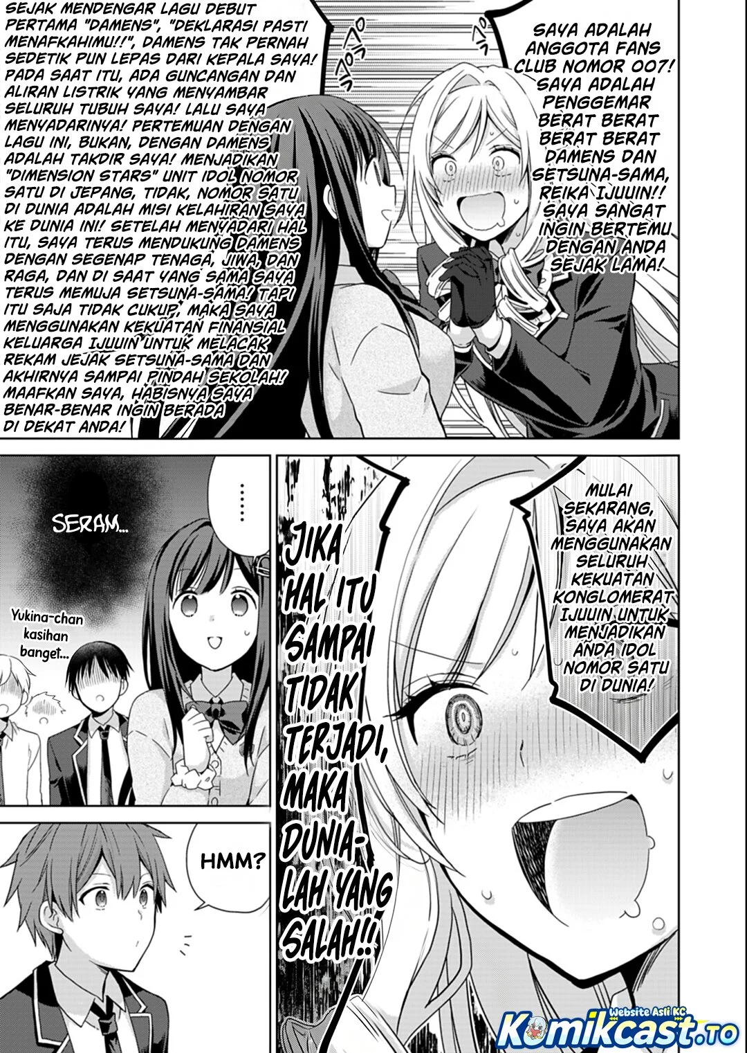 Osananajimitachi ga Ninki Idol ni Natta: Amama na Kanojotachi wa Ore ni Mitsuide Kureteiru Chapter 3.1 Gambar 10