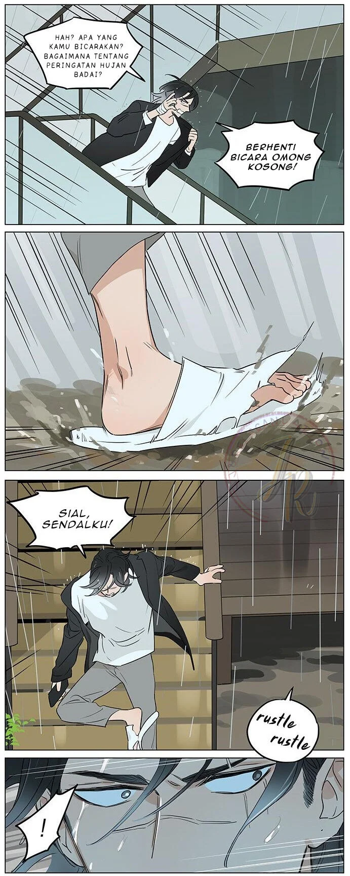Papa Wolf and the Puppy Chapter 56 Gambar 9