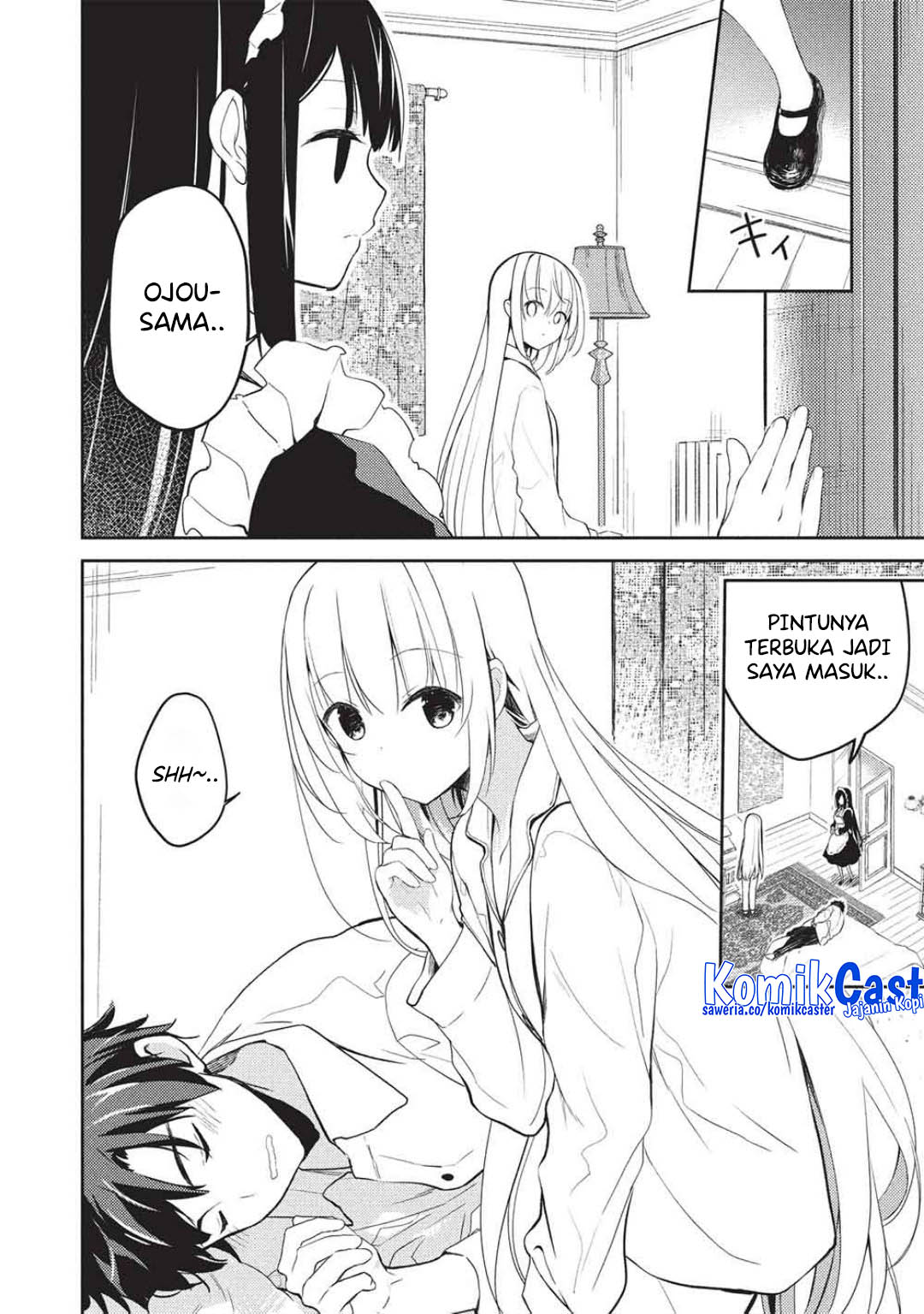 Saijo no Osewa ~Takane no Hana Darakena Meimon Kou de, Gakuin Ichi no Ojou-sama (Seikatsu Noryoku Kaimu) o Kagenagara Osewa suru Koto ni Narimashita~ Chapter 27 - Halaman 10