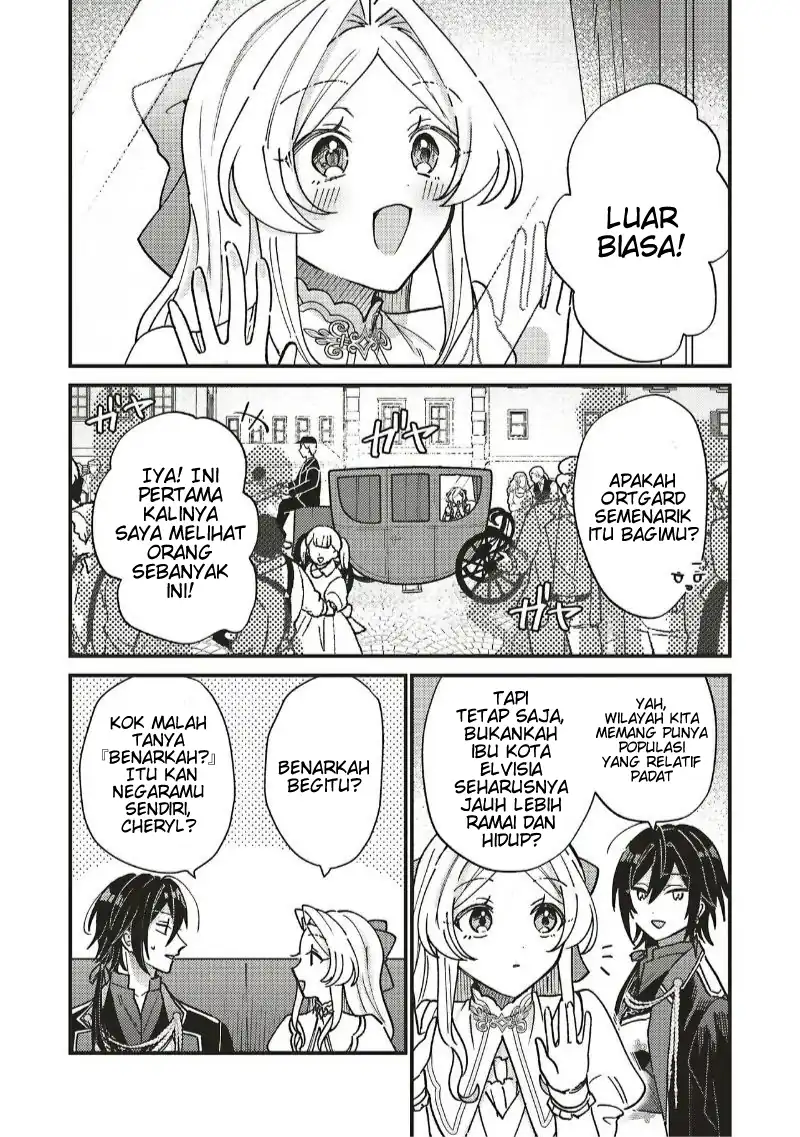 Senrihin Reijou Sheryl wa Jibun Okorosu Otto wo Kago Shitai Chapter 4.2 Gambar 10