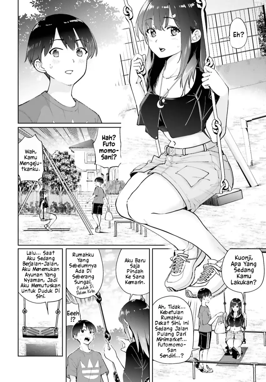 Tonari no Futomomo-san Chapter 4 Gambar 9