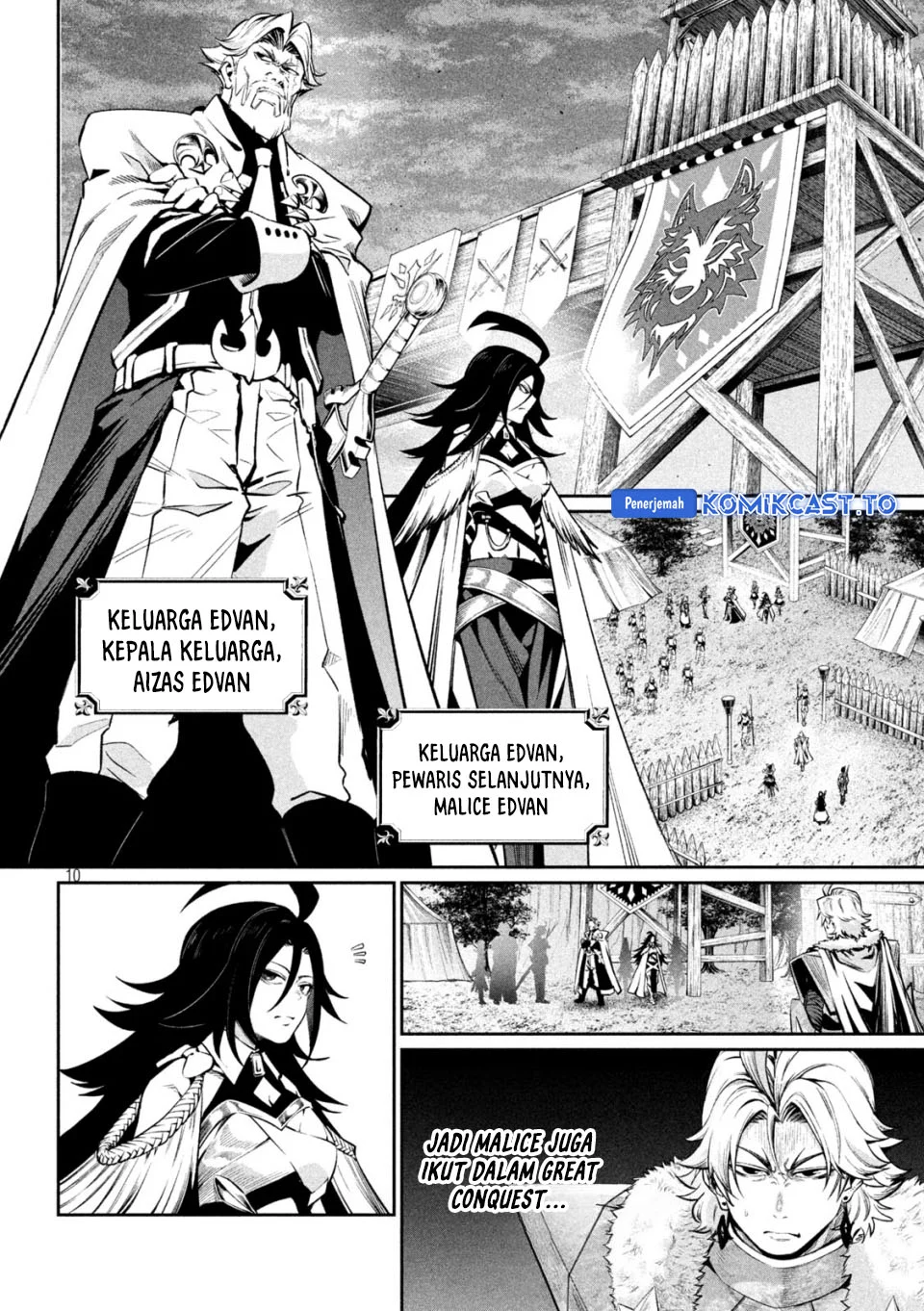 Tsuihou Sareta Tenshou Juu Kishi wa Game Chishiki de Musou Suru Chapter 169 Gambar 10