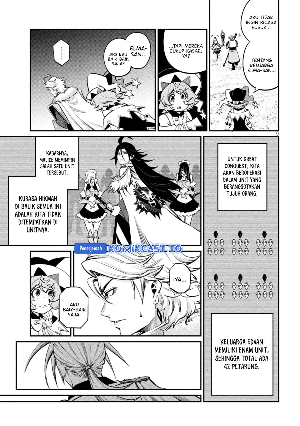 Tsuihou Sareta Tenshou Juu Kishi wa Game Chishiki de Musou Suru Chapter 170 Gambar 10
