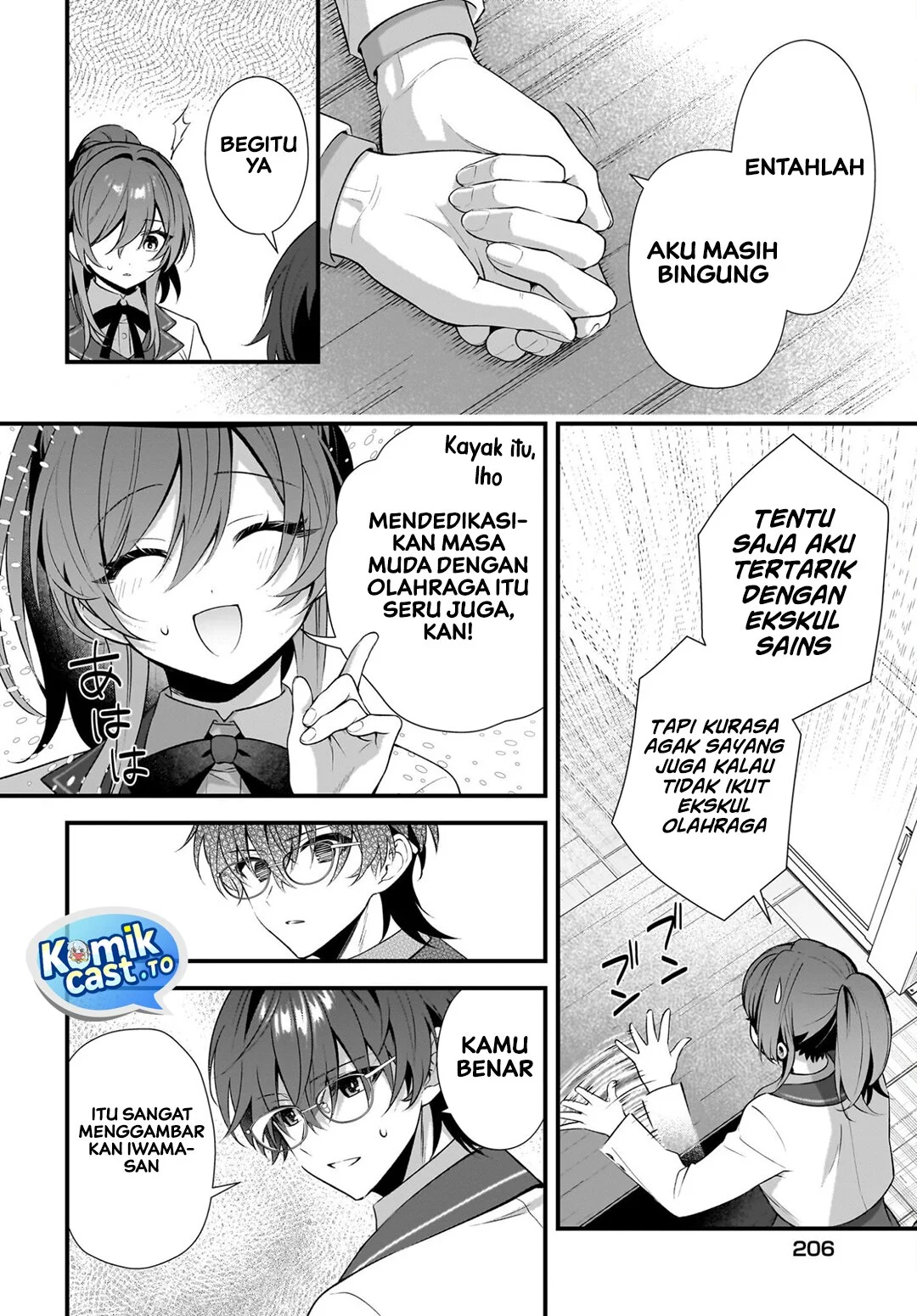 Yotte, Hatsukoi wa Shoumei sareta. Delta to Gamma no Rigakubu Note Chapter 3 Gambar 9