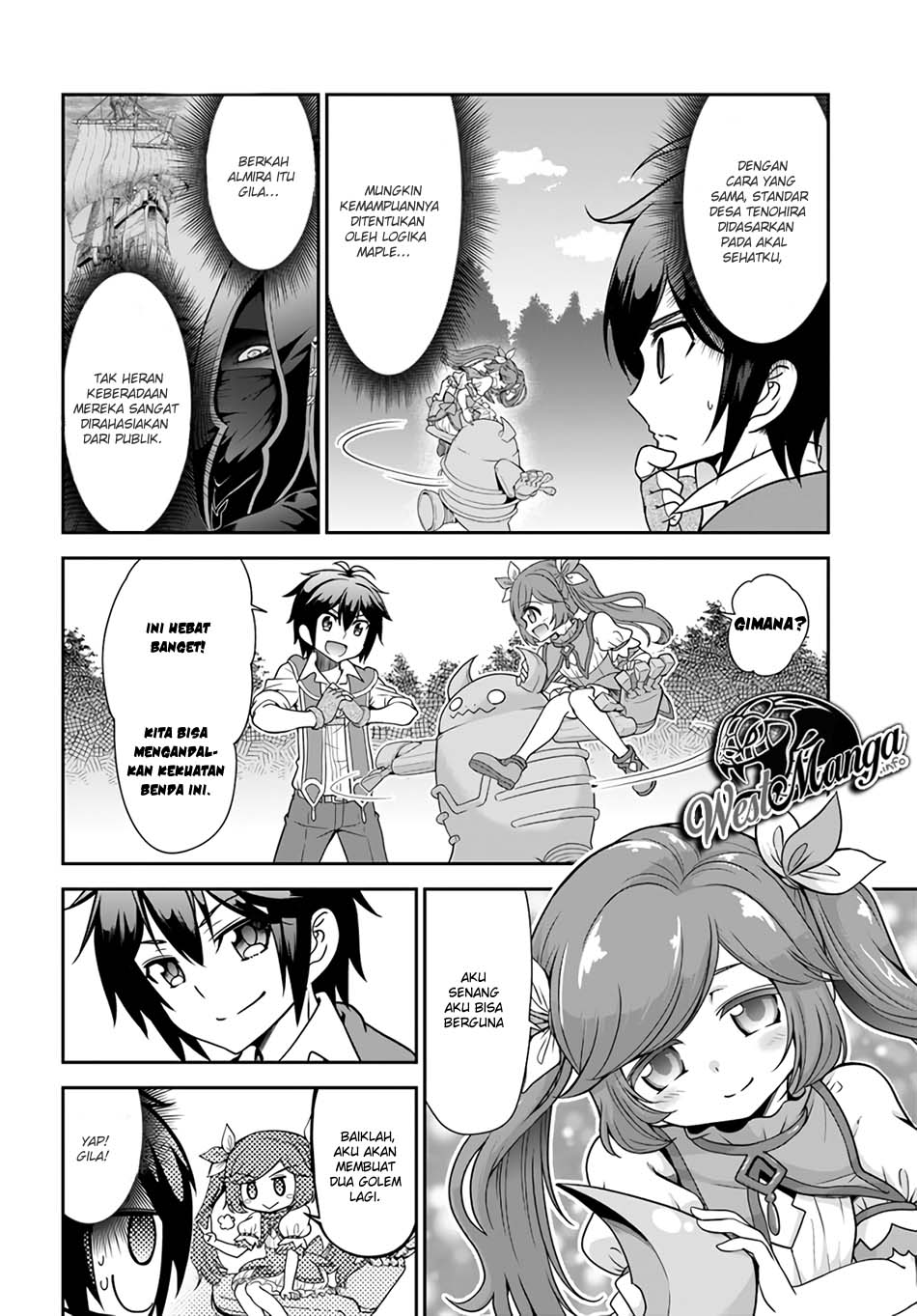 Tenohira Kaitakumura de Isekai Kenkouki ~Fueteku Yome-tachi to Nonbiri Mujintou Raifu~ Chapter 20 Gambar 10